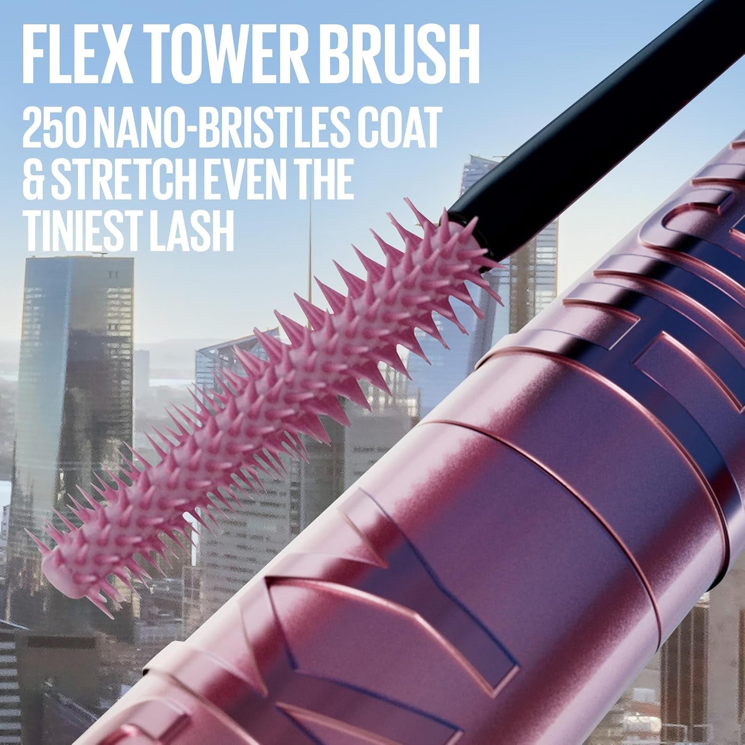 Lash Sensational Sky High Washable Mascara Makeup, Volumizing, Lengthening, Defining, Curling, Multiplying, Buildable Formula, Very Black, 1 Count